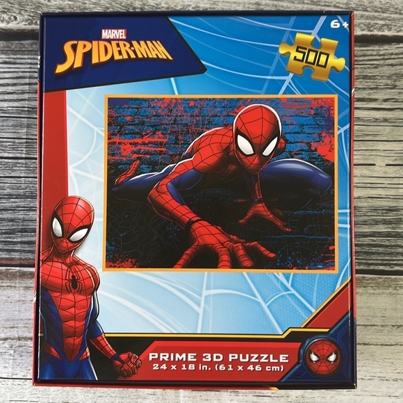 Marvel Spider-Man 3D Puzzle 500 Pieces - Picture 2 of 7